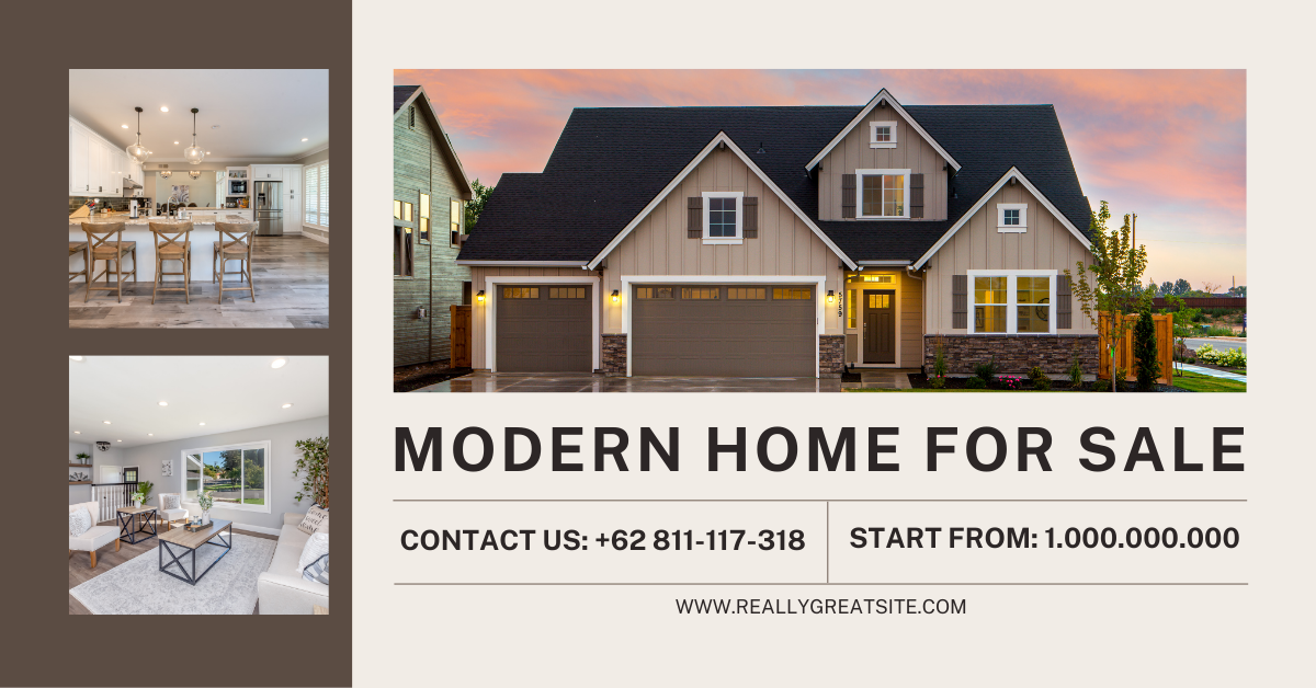 Modern Home For Sale